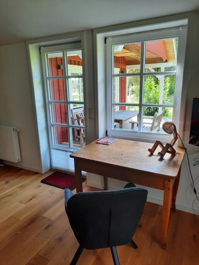 Idyllisches Schwedenhaus In Ruhiger Hanglage Oetzen エクステリア 写真